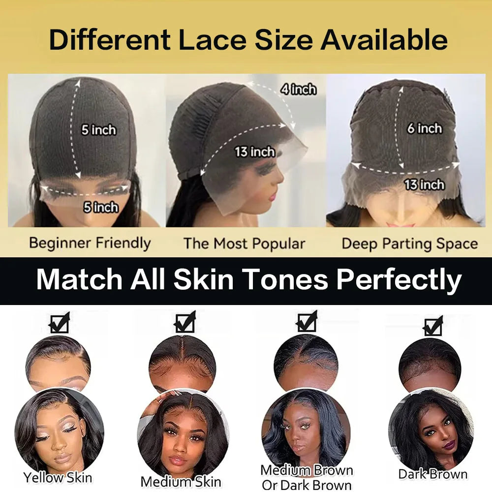 Wigs By Lace Size