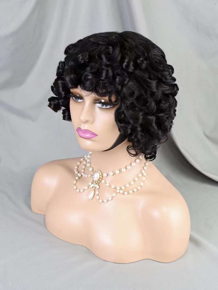 200% Density Full Machine Wig Loose Wave Human Hair Wig
