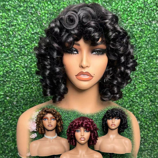 Super Double Drawn Hair Wear and Go Wig Loose Deep Wave Human Hair Wigs