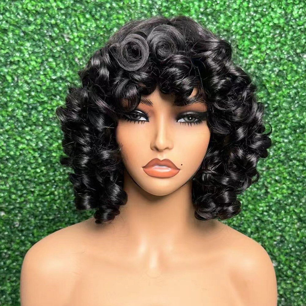 Super Double Drawn Hair Wear and Go Wig Loose Deep Wave Human Hair Wigs