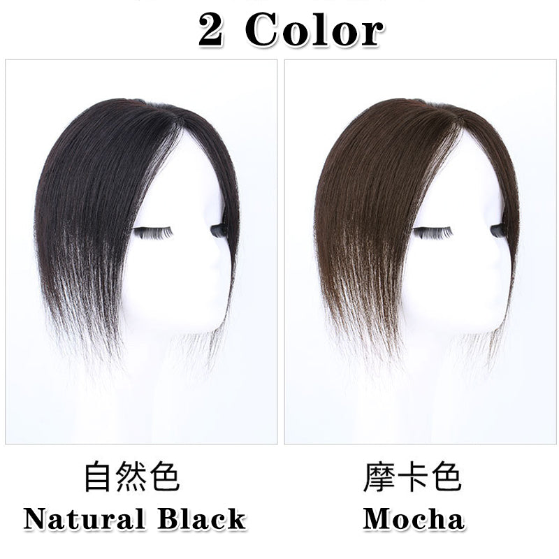9x10cm Swiss Lace Human Hair Toupee Natural Hair Breathable Top Hair Replacement Wigs for Women