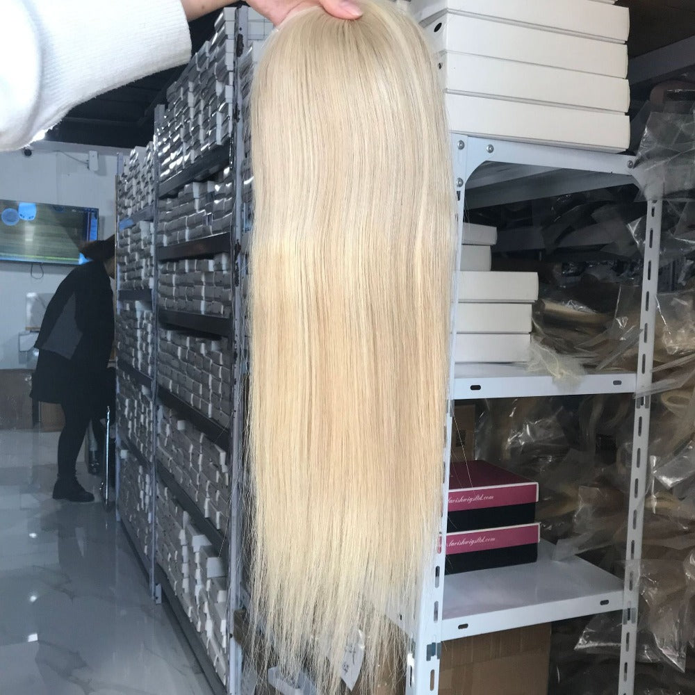 16Inches Human Hair Breathable Mono With Clip Toupee Women Wig Hair Piece all hand woven