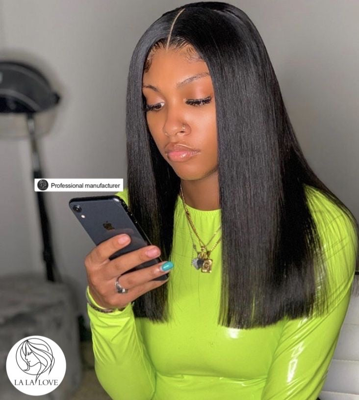 5x5 HD 250% Super Double Drawn Human Hair Wigs