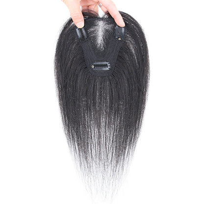 9x10cm Swiss Lace Human Hair Toupee Natural Hair Breathable Top Hair Replacement Wigs for Women