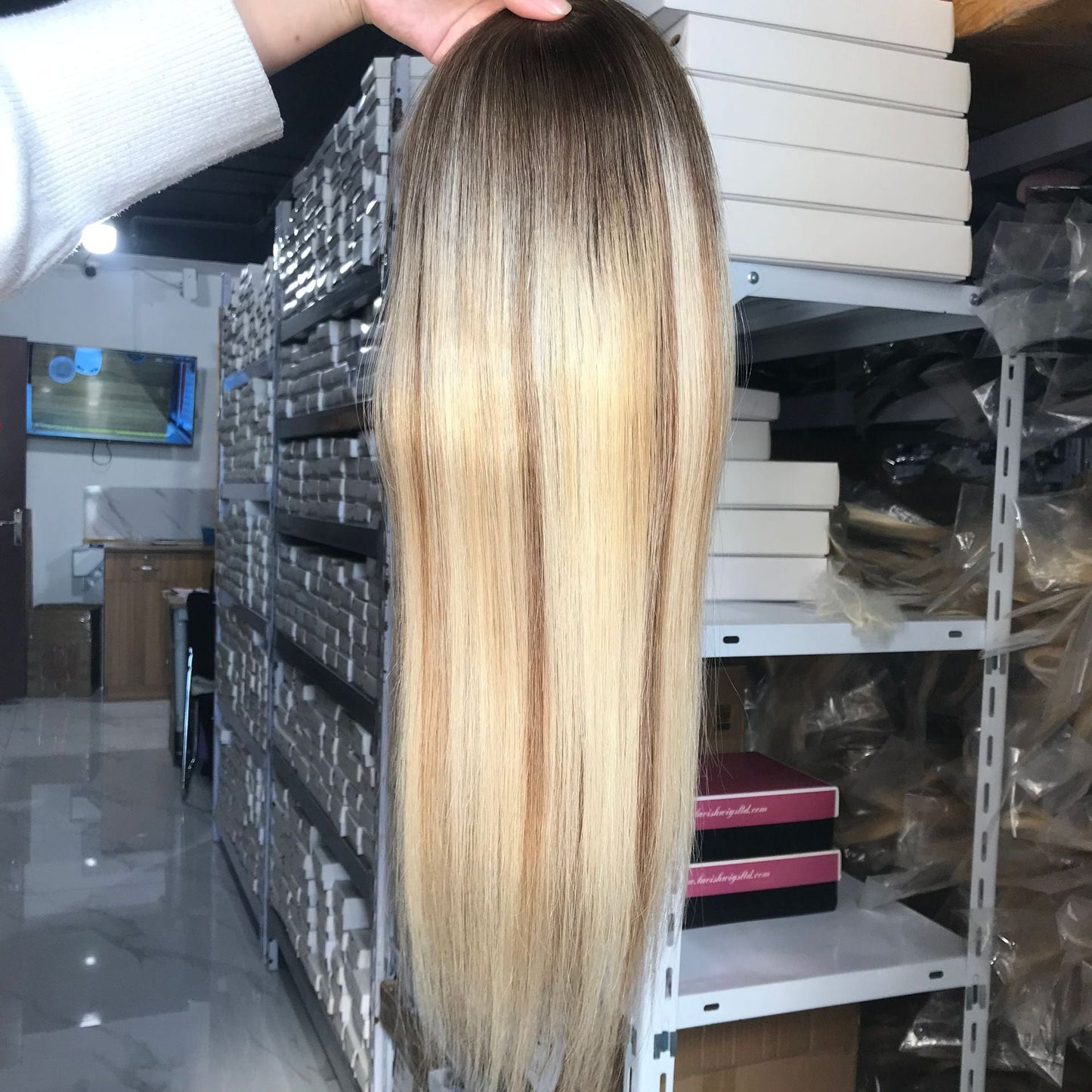 16Inches Human Hair Breathable Mono With Clip Toupee Women Wig Hair Piece all hand woven