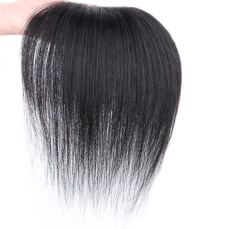 9x10cm Swiss Lace Human Hair Toupee Natural Hair Breathable Top Hair Replacement Wigs for Women