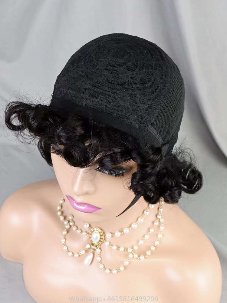 200% Density Full Machine Wig Loose Wave Human Hair Wig
