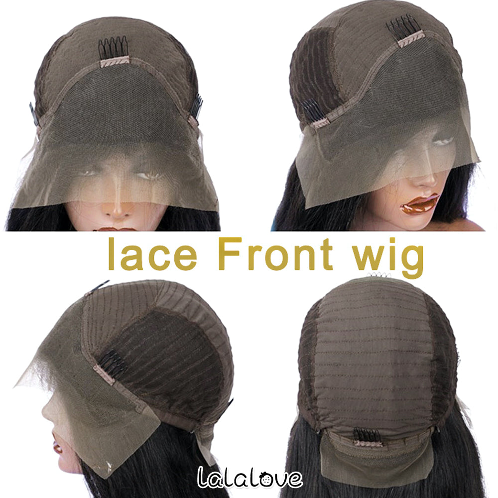 13x4 Colored Human Hair Wigs Lace Front Wig Brown 613 Body Wave Lace Front Wig