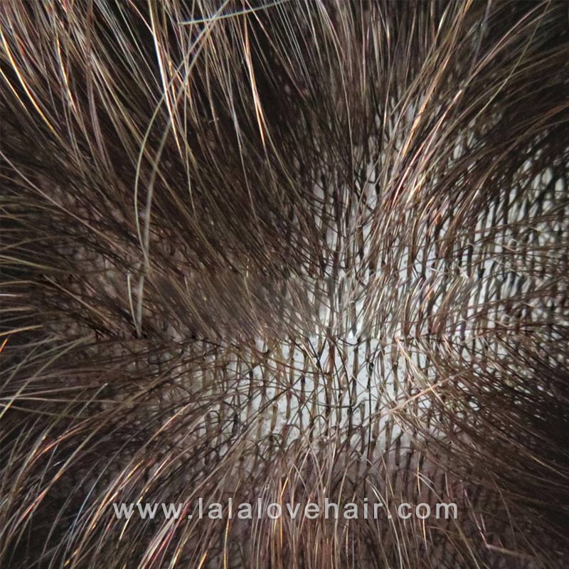 Toupee for Men Indian Human Hair Men Wig Men's Capillary Prothesis Hair Wig Male 130% Density 0.1-0.12mm Thickness Skin Hair Wig