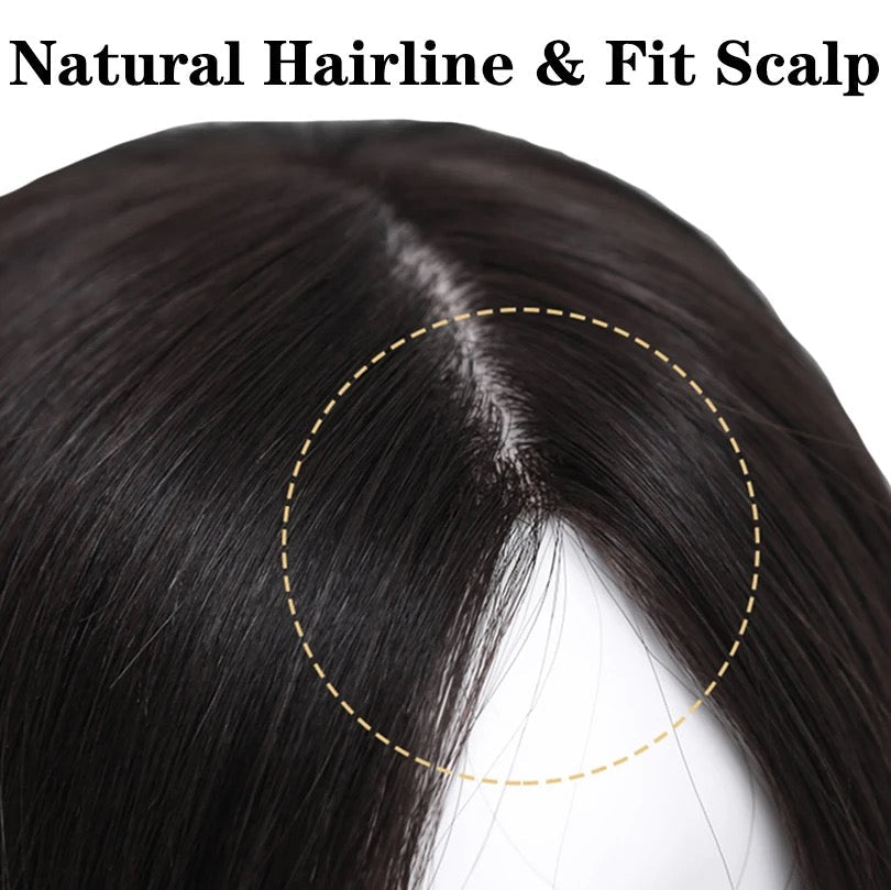 12x14cm & 13x15cm & 14x16cm Women Toupee Skin Silk Base Virgin European Human Hair Topper for Bald Thin Hair Fine Hairpiece