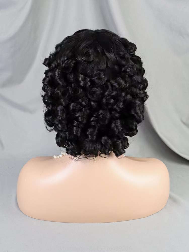 200% Density Full Machine Wig Loose Wave Human Hair Wig