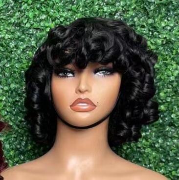 Super Double Drawn Hair Wear and Go Wig Loose Deep Wave Human Hair Wigs